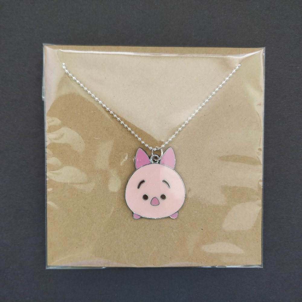 Piglet Winnie the Pooh  Disney Necklace Tsum Tsum